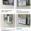 Window Air Conditioner, BTU, Evaporator - view 3