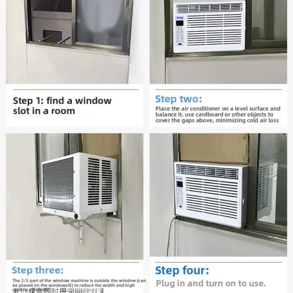 Window Air Conditioner, BTU, Evaporator - view 3