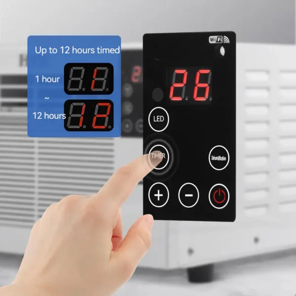 Window Air Conditioner, Portable, 1900BTU, R290 - view 3