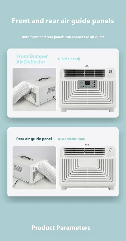 Window Air Conditioner, Portable, 3400BTU, Battery - view 3