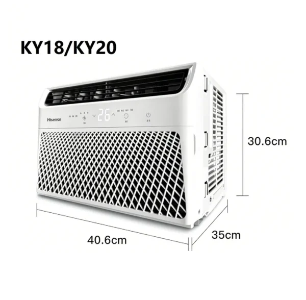 Window Air Conditioner, Portable, 6000, BTU, 298 - view 2