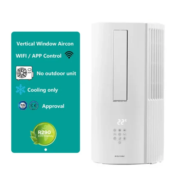 Window Air Conditioner, R290, 9000btu - view 3
