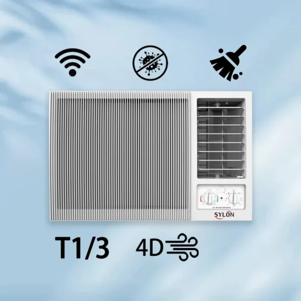 Window Air Conditioner, SYLON, T1/T3, R410A, 220V - view 4