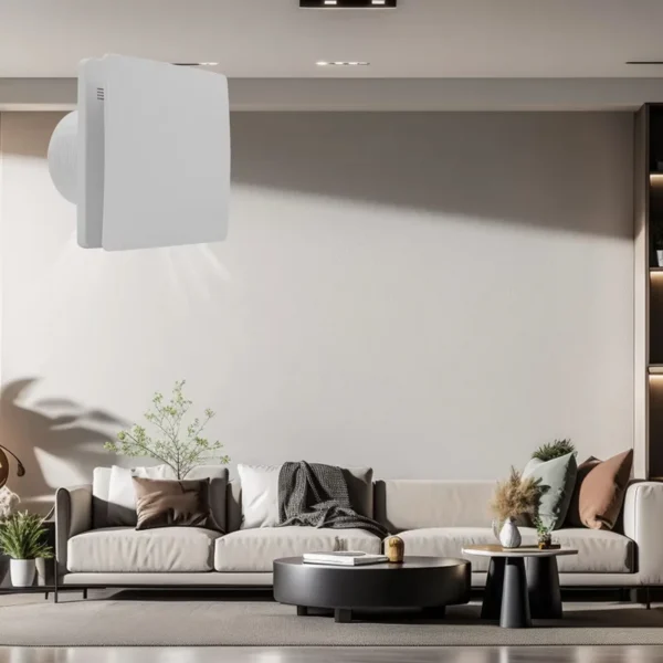 Window Bath Exhaust Fan, 230V, IP44, 90m/h, Wall - view 2