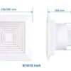 Window Mount Air Extractor, 110V, 25 - view 4