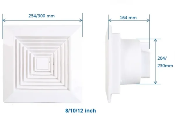 Window Mount Air Extractor, 110V, 25 - view 4