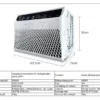 Window Mounted Air Conditioner, 220V, Electric - view 2