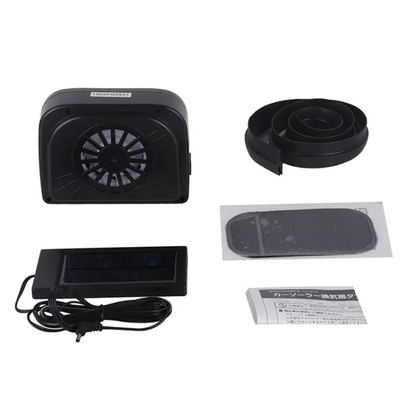 Window Solar Powered Cooler, Portable, Plastic