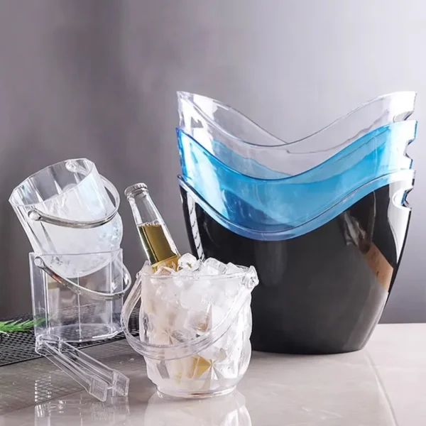 Wine Beer Ice Cooler, Plastic, Buckets - view 2
