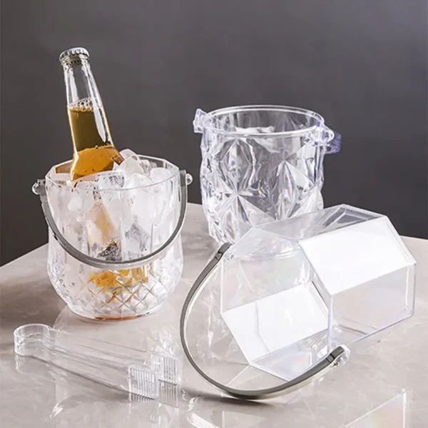 Wine Beer Ice Cooler, Plastic, Buckets - view 4