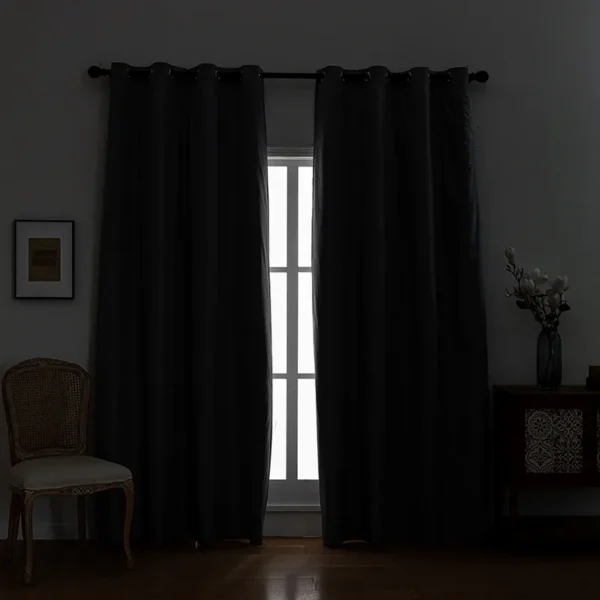 Winter Curtain, Polyester, Grommet - view 2