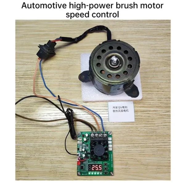 Wire Fan, DC12-50V, 30A, PWM, RPM - view 4