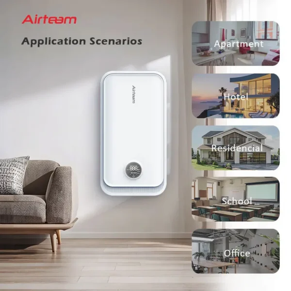 With Activated Carbon Filter, ERV, HRV - view 4