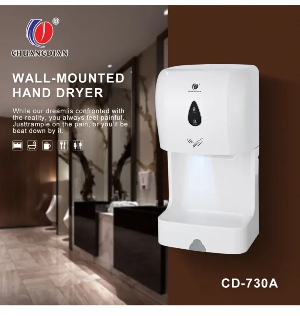 With Tray Air Filter, Wall, 1100, Plastic - view 2
