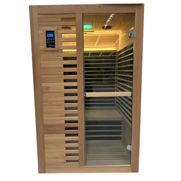 Wood Hemlock Ceramic Heater, Plug Powered