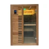 Wood Hemlock Ceramic Heater, Plug Powered - view 2