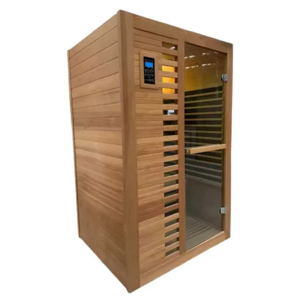 Wood Hemlock Ceramic Heater, Plug Powered - view 3