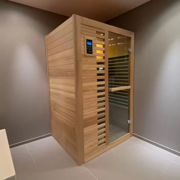 Wood Hemlock Ceramic Heater, Plug Powered - view 6