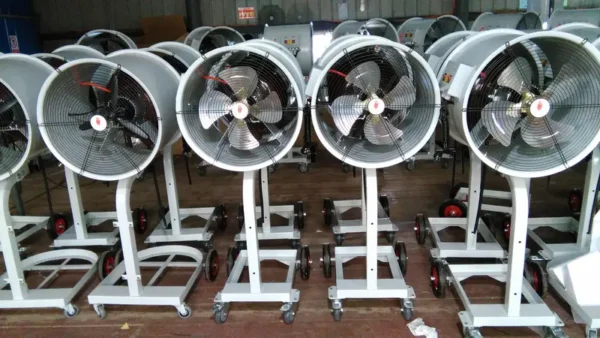 Workshop Cooling Fan, Wall, Centrifugal - view 4
