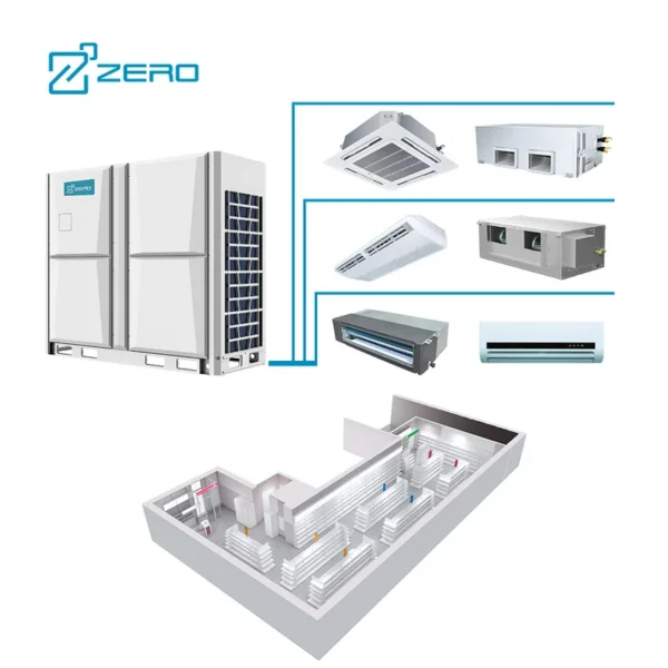 Zone Split Air Conditioner, ZERO, Inverter, R410a, HVAC - view 4