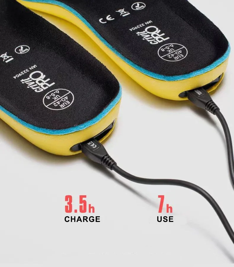 Foot Hand Warmers, USB, PU, Comfort Insoles - detail 6