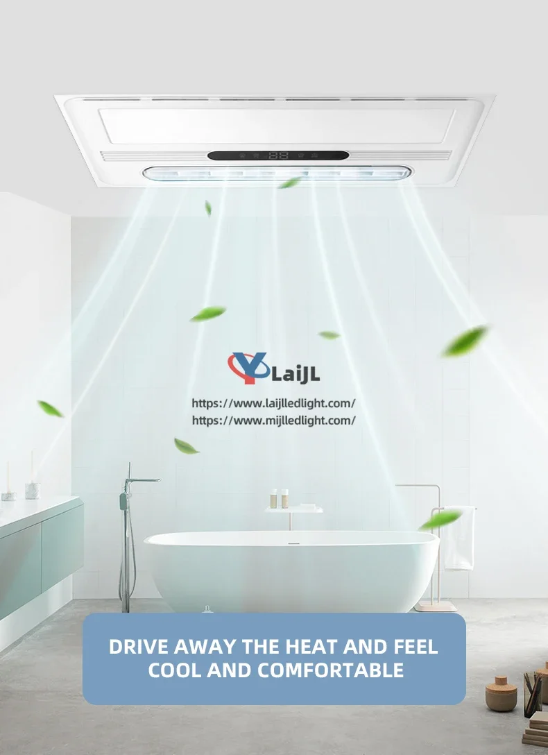 Led Ceiling Fan, SAA, 2400W - detail 6