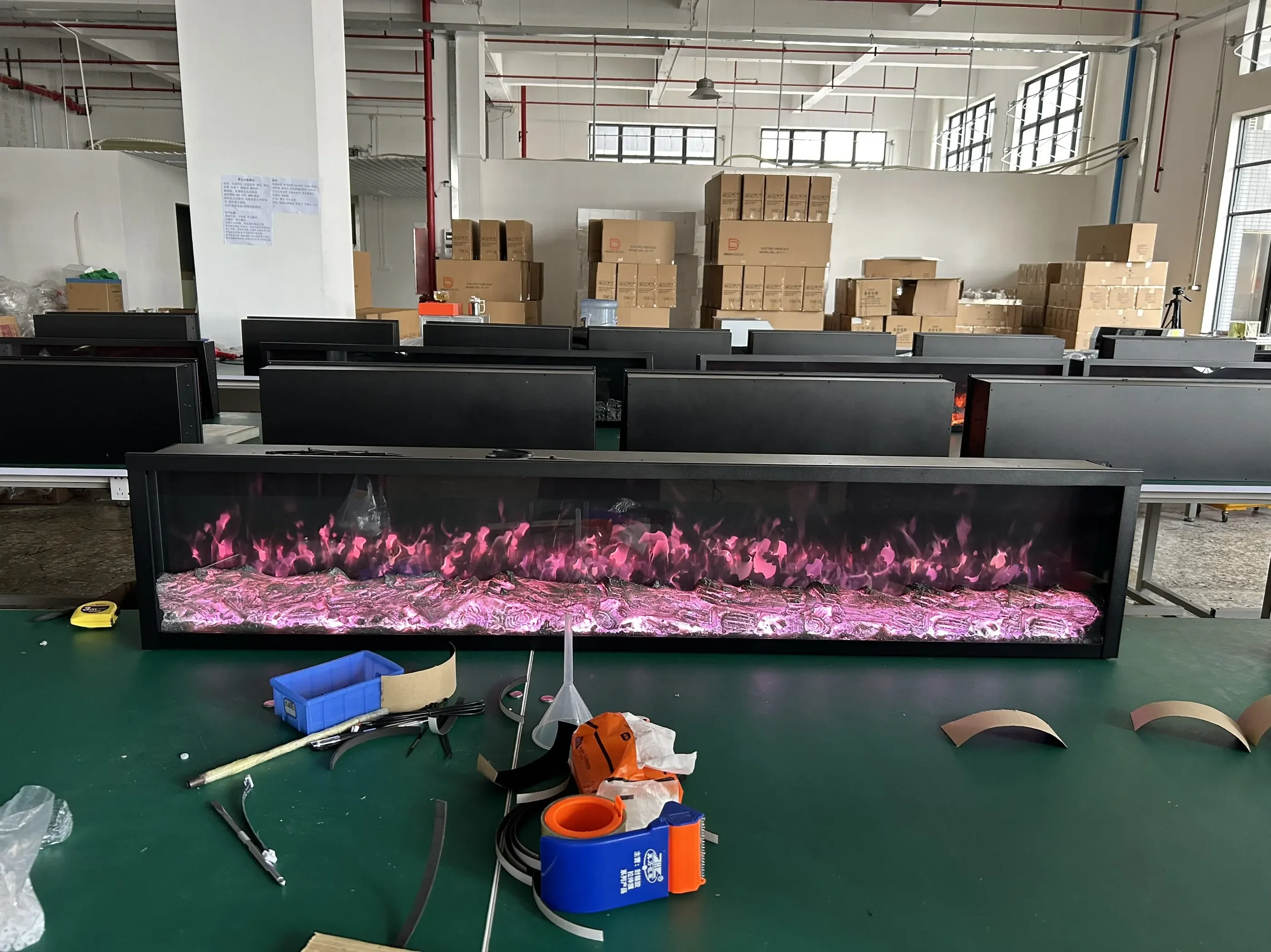 Electric Fireplace, 30inch, Wall - detail 64