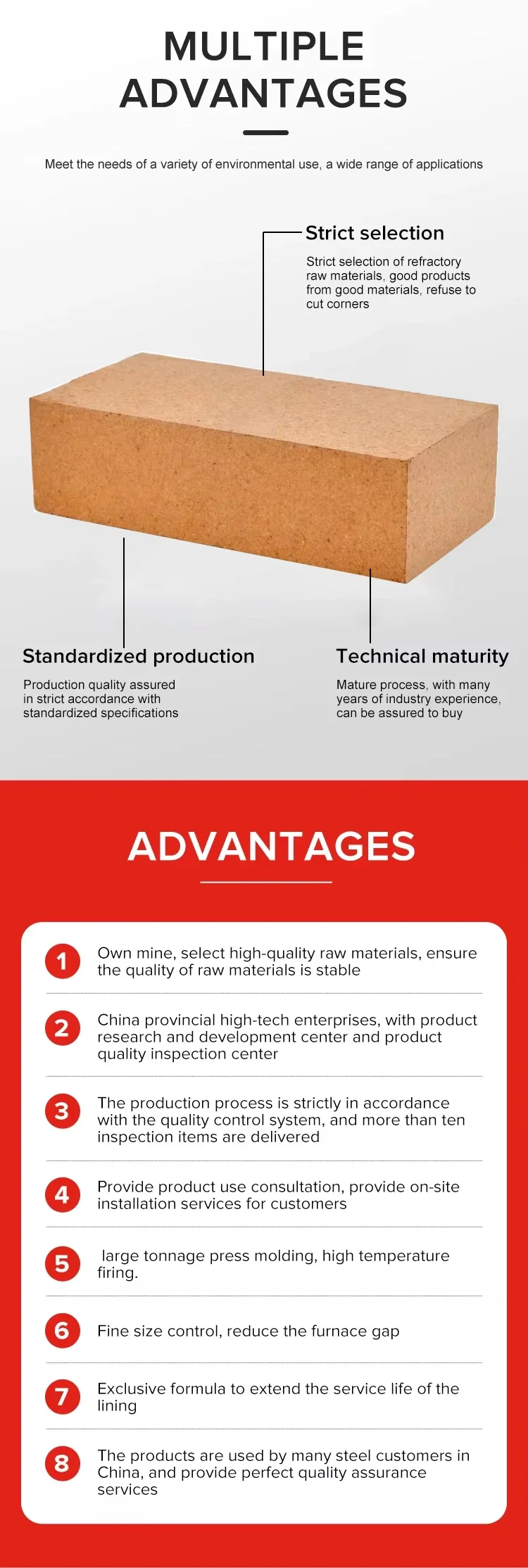 For Pizza Oven Boiler, Bauxite, Clay brick - detail 6