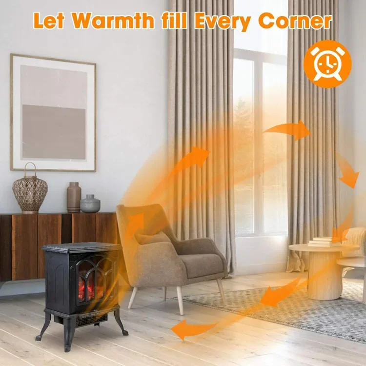 Electric Fireplace, Portable, 3D - detail 6