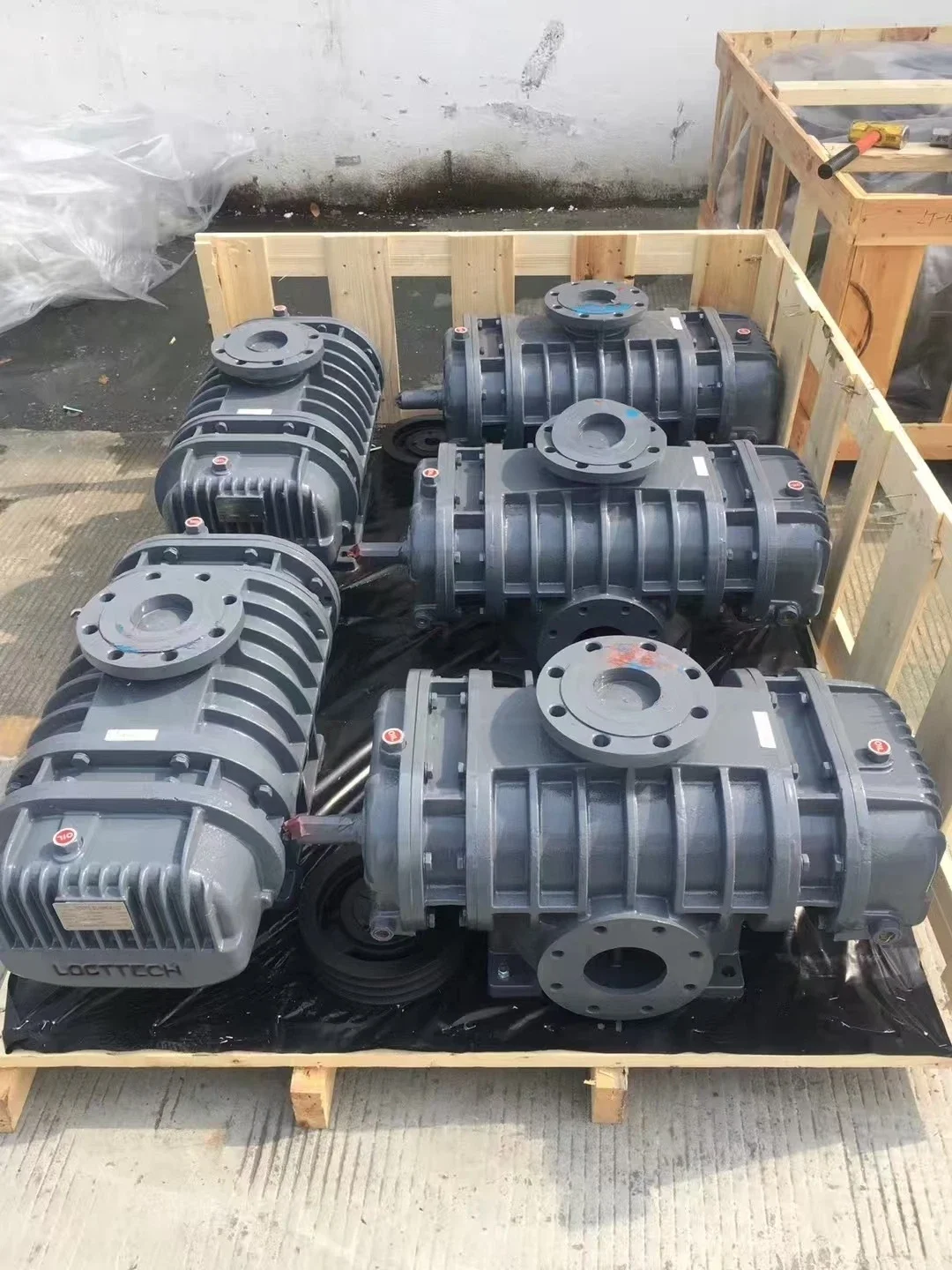 Roots Blower, 30hp, Cast - detail 60