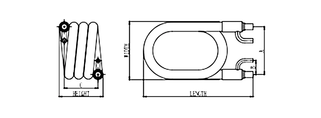 Coaxial Heat Exchanger, HZSS, 110V - detail 6
