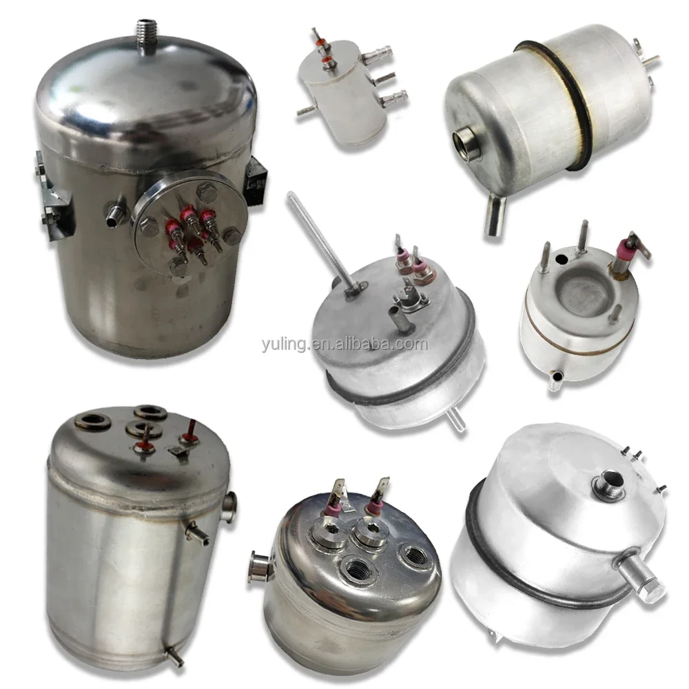 Steel Espresso Boiler, Stainless, 400-3800W, Stainless Steel - detail 2