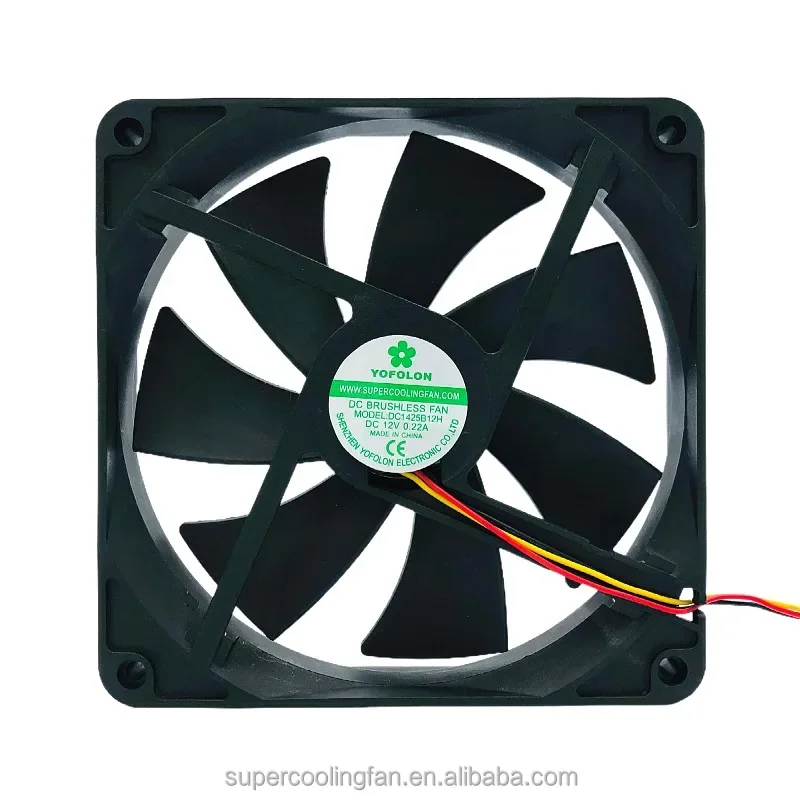 Axial Flow Fan, 140mm, Brushless, 14025, 12V/24V - detail 4