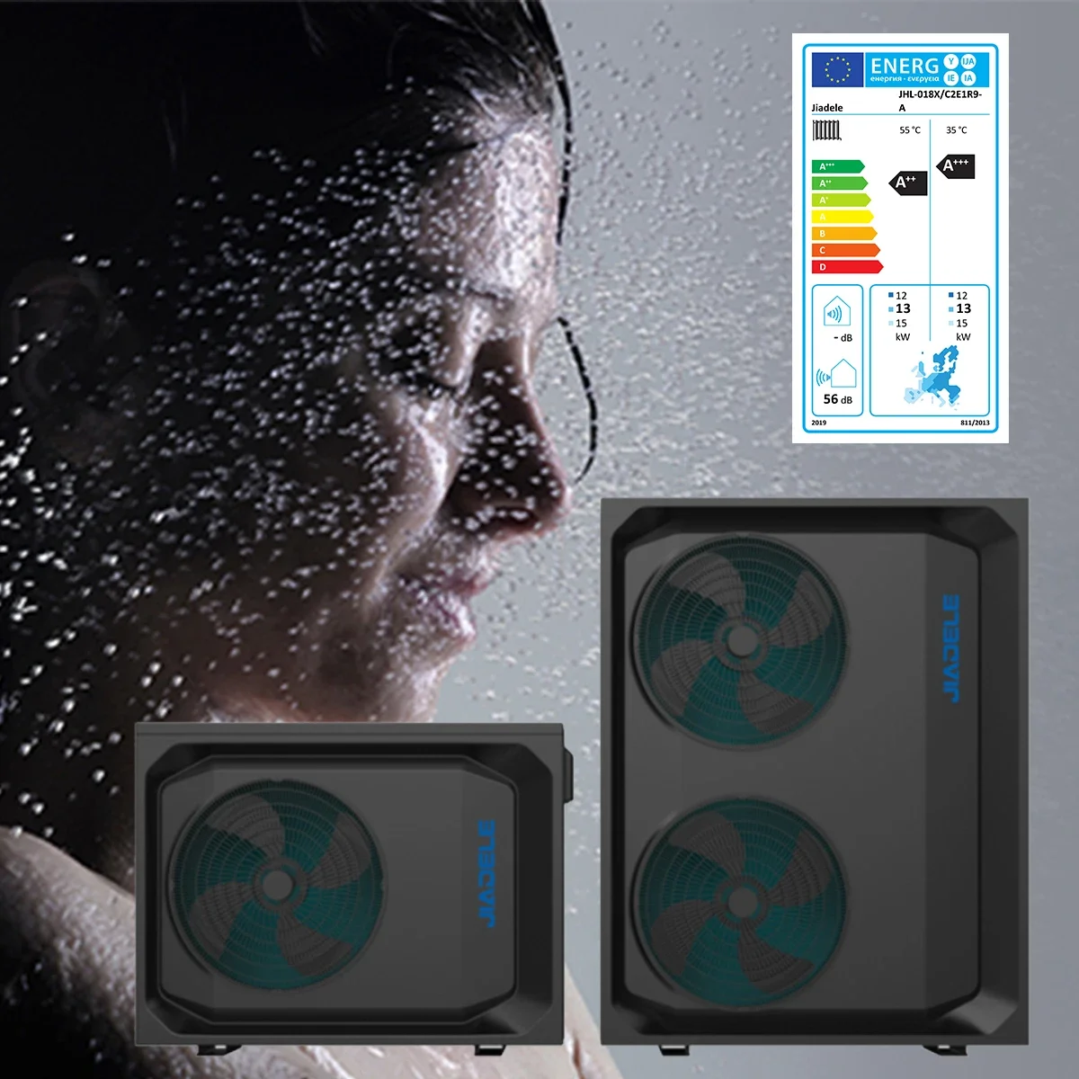 Hvac House Heat Pump, JIADELE, 220-240V 50HZ 1PH, Electric - detail 12