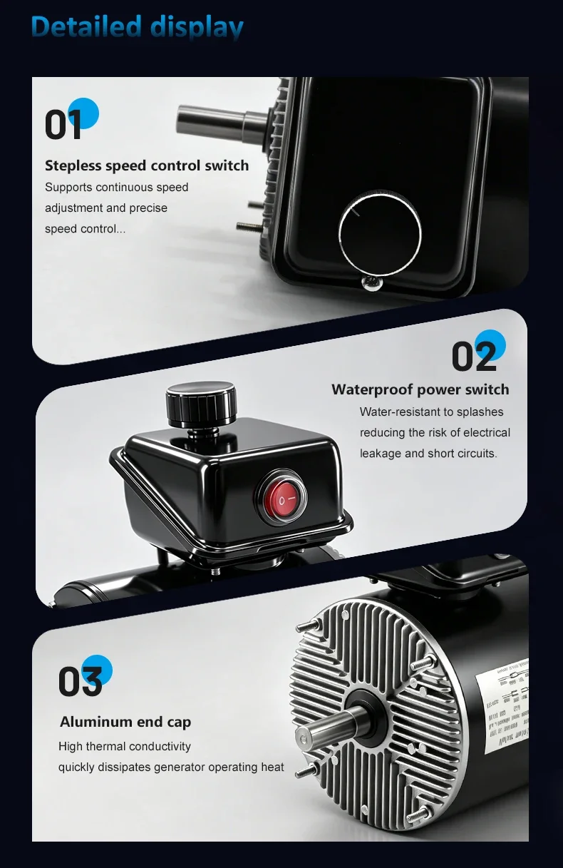 Fan, 115V/230V, 1/3HP - detail 14