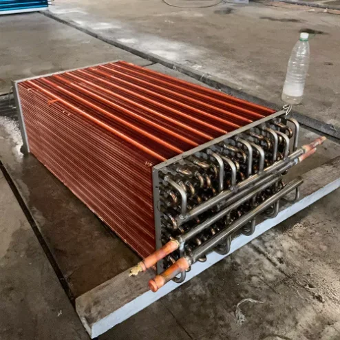 Industrial Box V-type Condenser, 220 V, Copper - detail 12