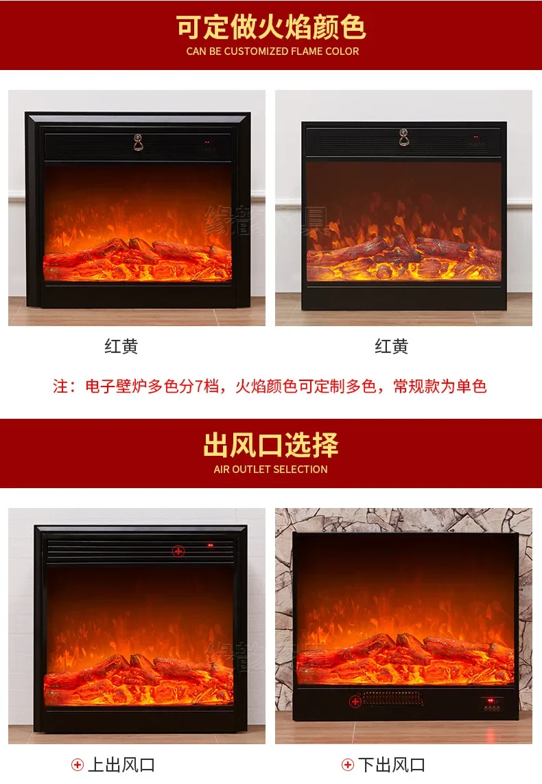Electric Fireplace, 30-inch, 750, Metal - detail 26