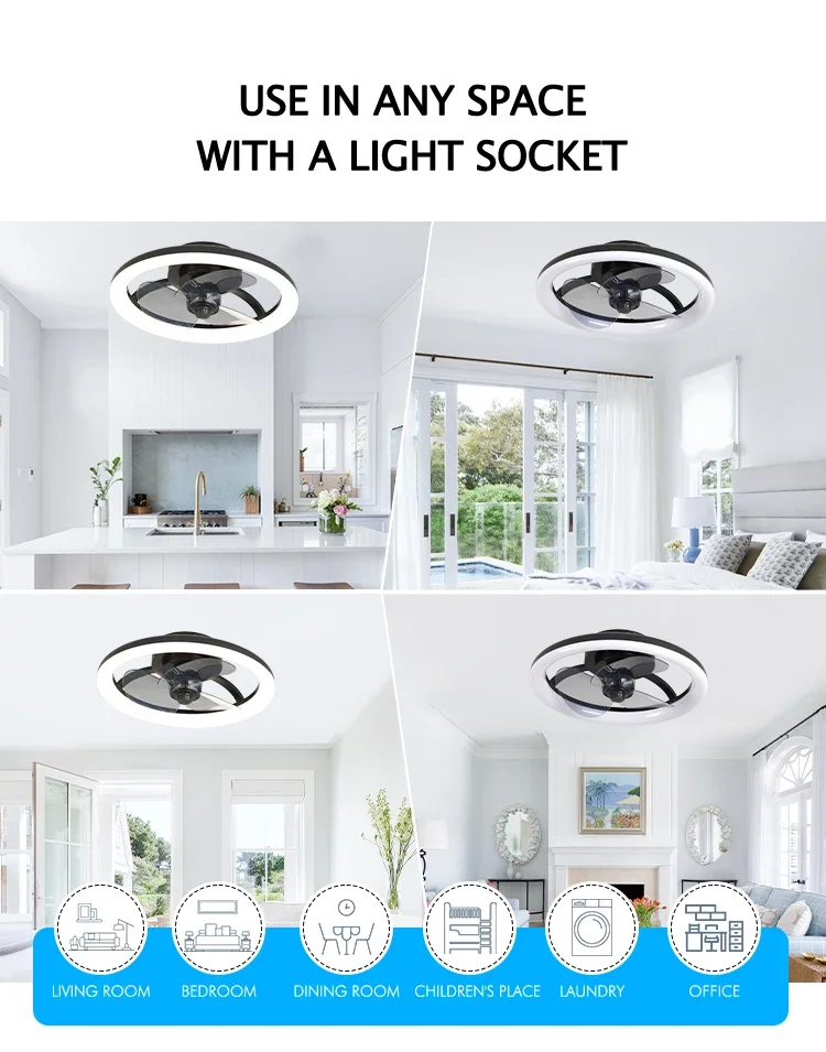 Ceiling Fans, 130W(0.17hp), Metal - detail 14
