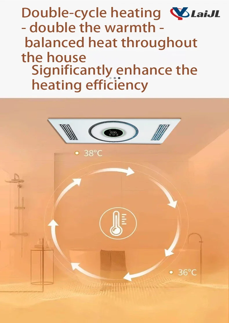 Ventilation Exhaust Fan, SAA, LED, Ceiling - detail 28