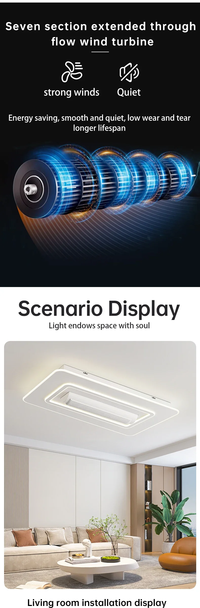 Ceiling Fans, LED, 6-Speed - detail 20