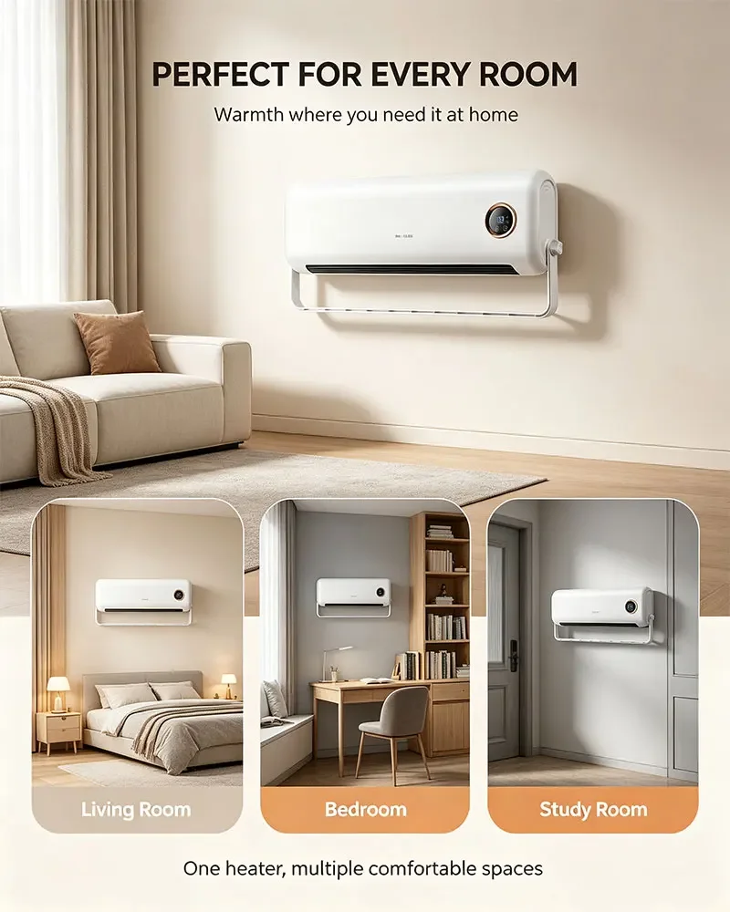 Wall Heater, 2000W, PTC - detail 14