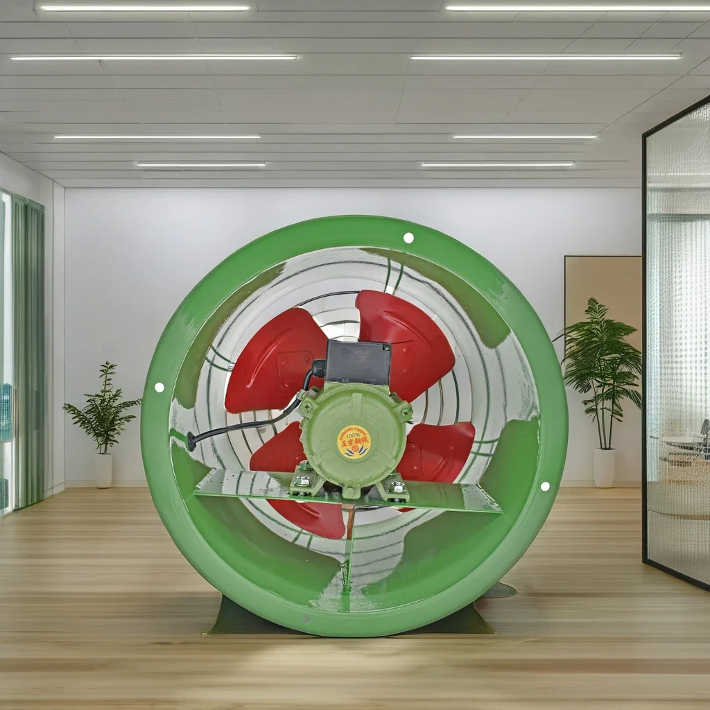 Blades Axial Ventilation Fan, 380V, Cast - detail 8