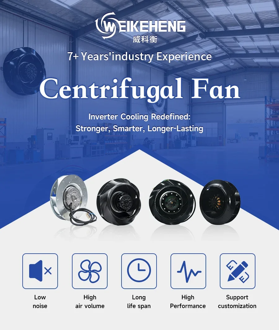 ebmpapst K3G190-RD45-03 Radial Blade Fan, 200-240V, 4120 min - detail 2