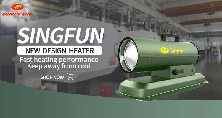 Propanelpg Industrial Gas Fan, SINGFUN, 30KW - detail 2