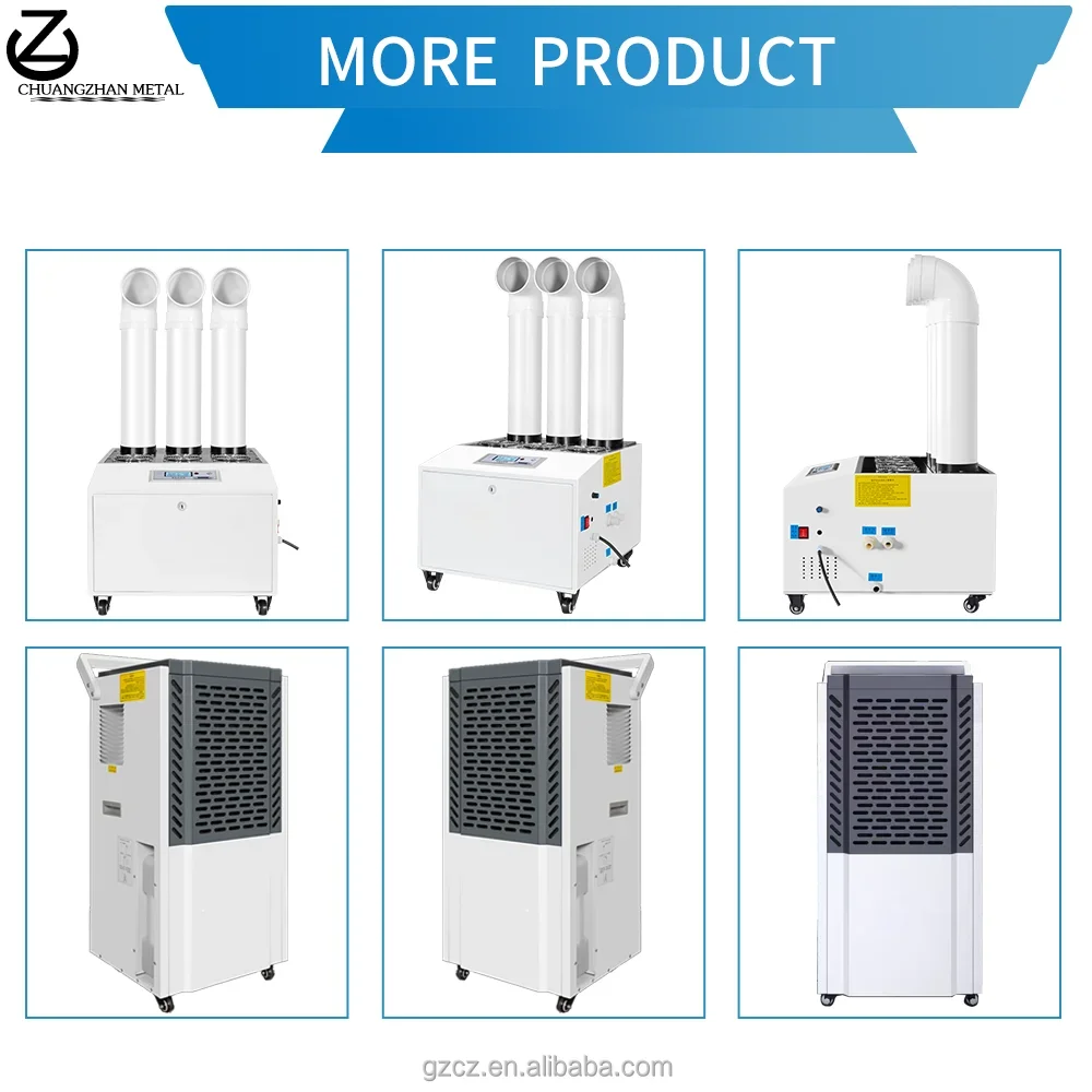 Capacity Industrial Ultrasonic Humidifier, 3-21KG/h, 110-240v - detail 46