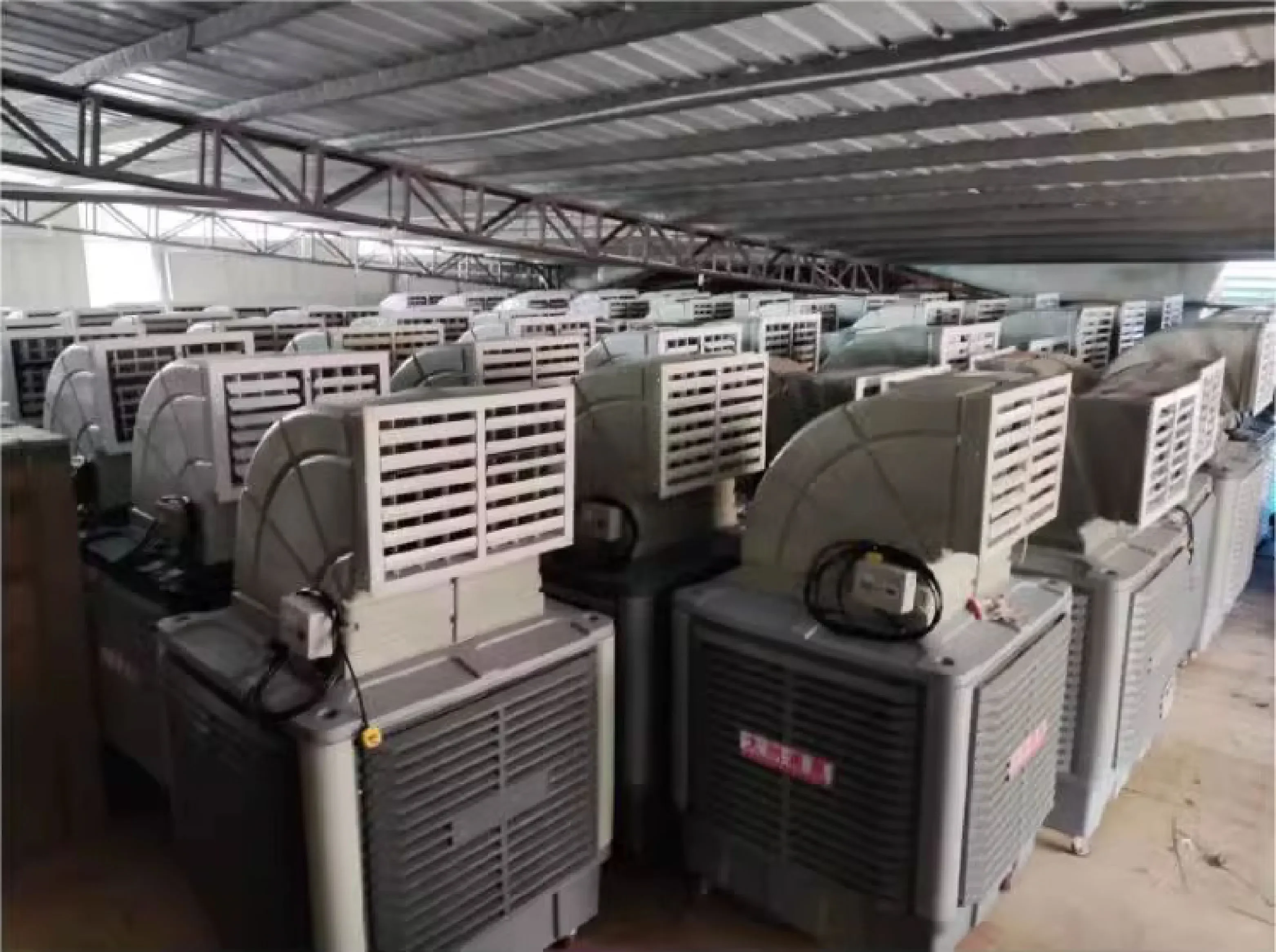 Industrial Water Cooled Portable Air Cooler, Eco-Friendly, Floor Standing - detail 2