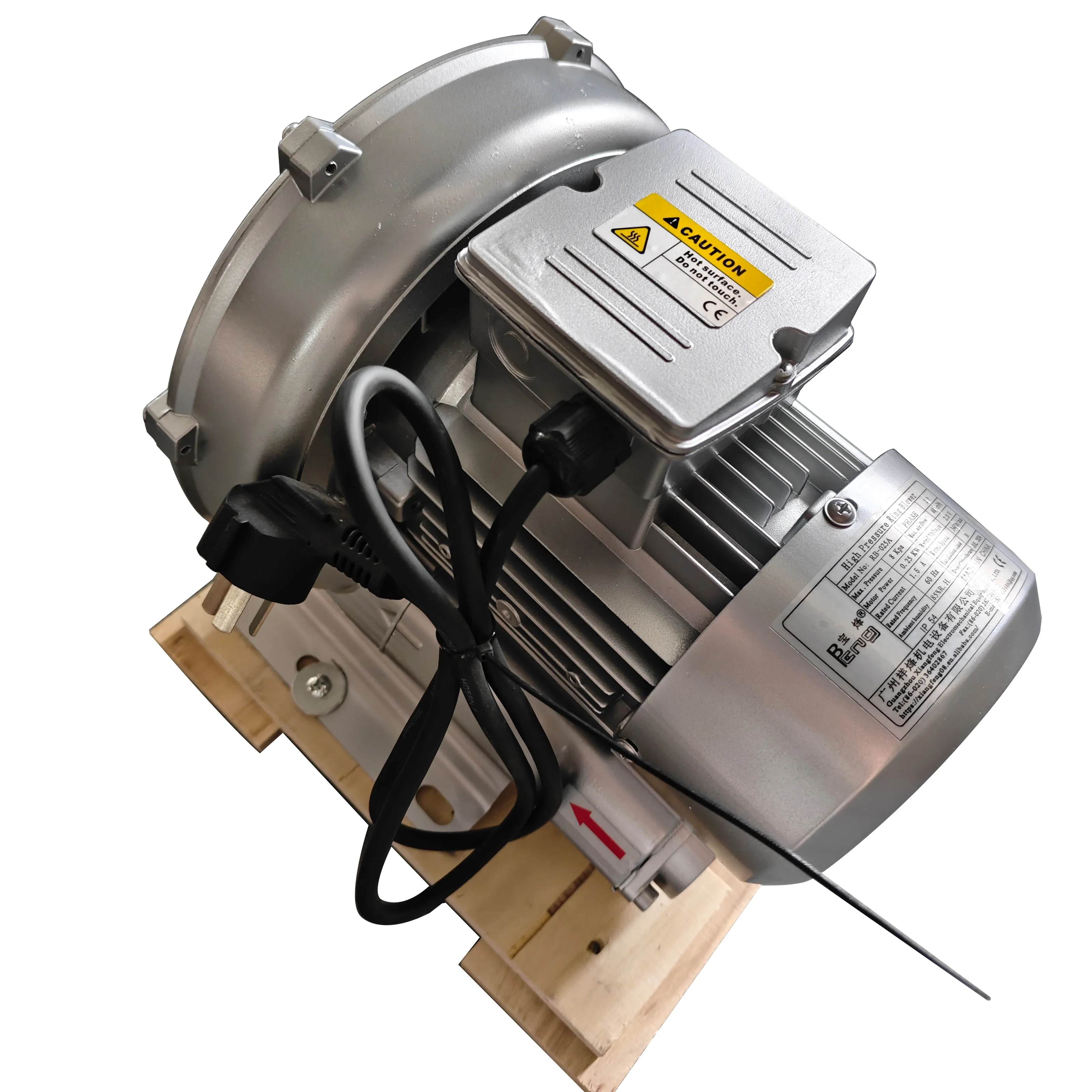 Industrial Ring Air Blower, 2.2KW, 3HP, Aluminum, 220V - detail 18