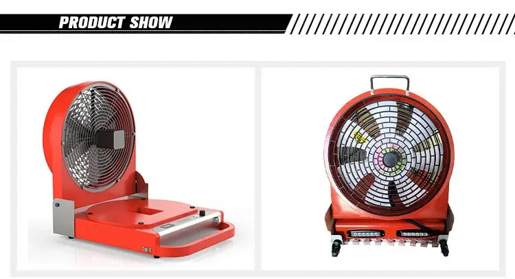 Supply Fan, 1000W, Portable, Steel, 70min - detail 6