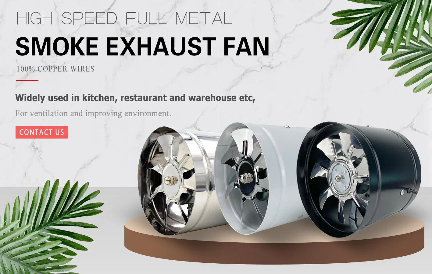 Line Duct Fan, 150mm, 220V or OEM, Electric - detail 2