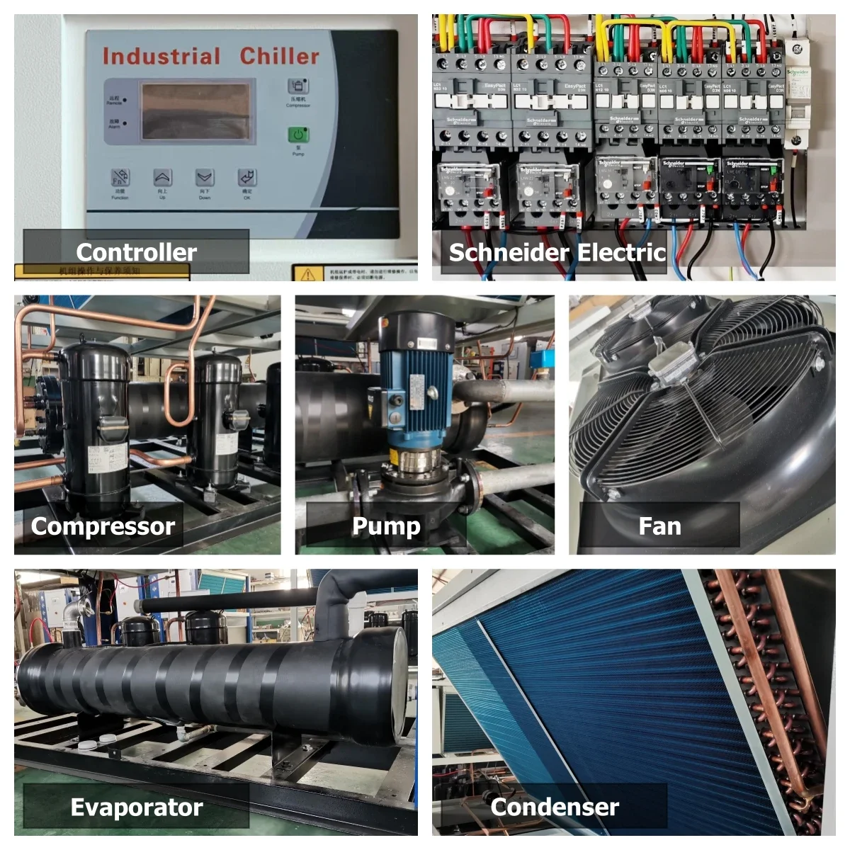 Factory Direct Chiller, 10hp, 12hp, 15hp, R513A - detail 30
